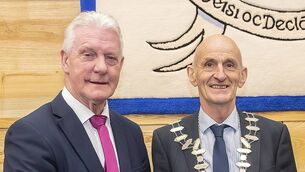 <p>Cllrs O'Leary &amp; Power. Photo: Sean Byrne</p>