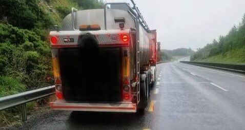 Lorry driver caught driving while on mobile phone