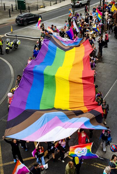  Flying the flag at Pride of the Déise.