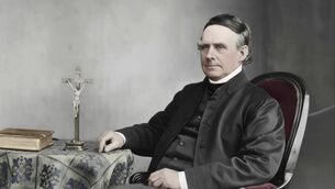 <p>Parish Priest of Dungarvan, the Very Rev. Dr. Jeremiah Halley (1782–1875), circa 1870. Photo: Waterford County Museum. Enhanced and colourised by Martin Whelan.</p>