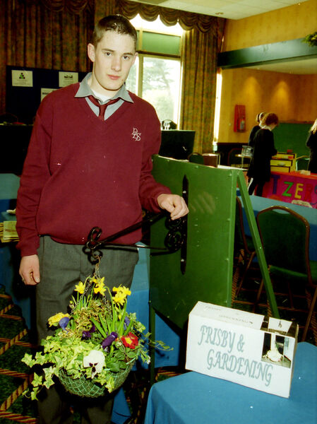 John Frisby, Frisby & Gardening, De La Salle College, who took part in the Young Entrepreneurs County Final back in 2000. John Frisby, Frisby & Gardening, De La Salle College, who took part in the Young Entrepreneurs County Final back in 2000.