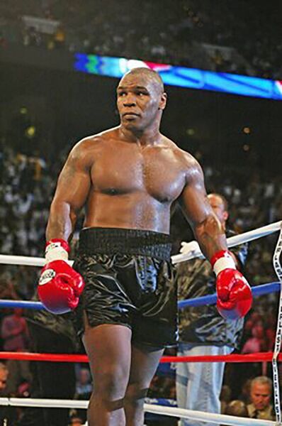 One of Tom's favourite sportsmen of all-time, Iron Mike Tyson.
