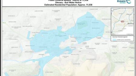 Boil water notice issued for County Waterford 