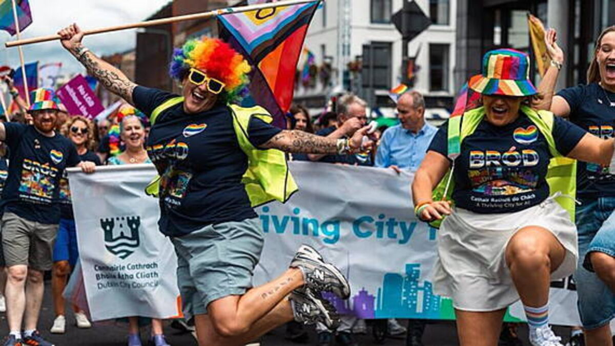 Capital transforms as thousands enjoy Dublin Pride celebrations