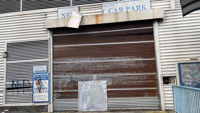 "There needs to be a will there" - Calls to re-open New Street carpark 
