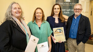 <p> Mary Conway, Head of Culture Waterford City &amp; County Council, Mary Boland, Director Theatre Royal, Ann Marie Shannon, Chairperson Theatre Royal and John O'Brien, Advisor to Arts Council. at the launch of the Theatre Royal Strategic Plan 2026-2028. Photo: Joe Evans</p>