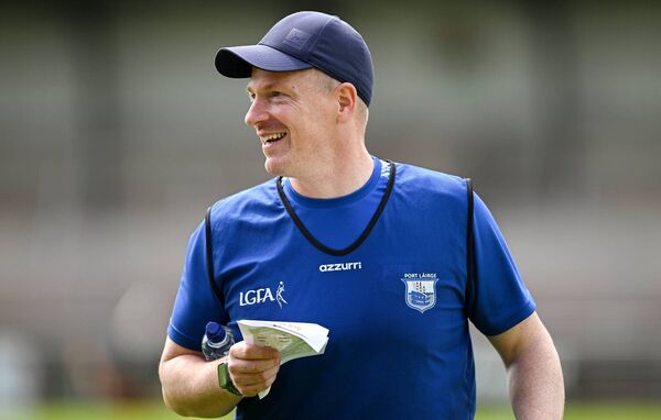 Waterford manager Tomás Mac a t'Saoir during the game against Armagh.