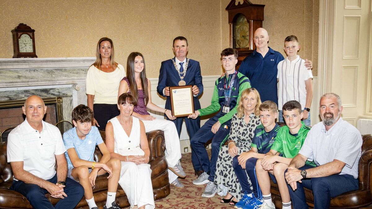 Extraordinary Waterford athletes are celebrated with Mayoral Reception at City Hall 