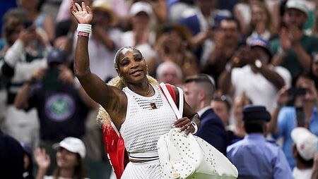 Serena Williams fightback falls short as she is beaten on Wimbledon comeback