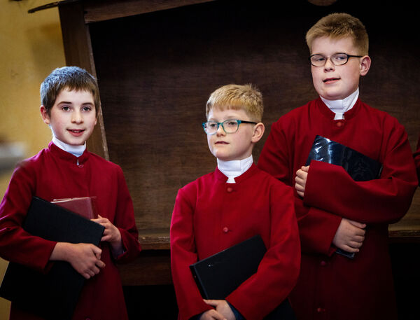 St. Mary's Choir, Bunclody, at Christ Church Cathedral, for a Memorial Concert in memory of Carmel Nairn and in aid of Irish Guide Dogs and Down Syndrome. Photo: Joe Evans