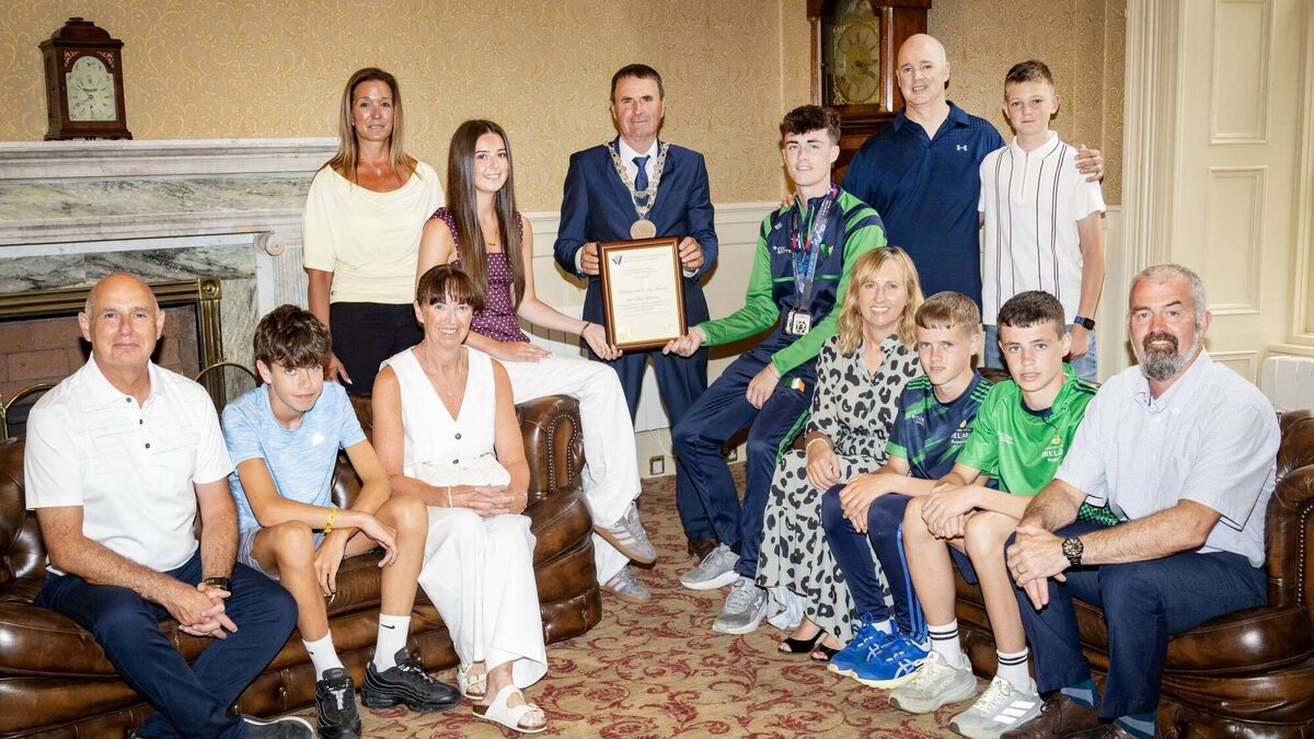 Extraordinary Waterford athletes are celebrated with Mayoral Reception at City Hall 