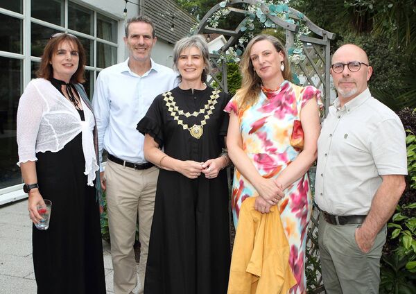 Éadaoin Carrick, President, Waterford Chamber is pictured with her family, Michael Carrick, Aisling, Orla and Greg Tuohy. Éadaoin Carrick, President, Waterford Chamber is pictured with her family, Michael Carrick, Aisling, Orla and Greg Tuohy.