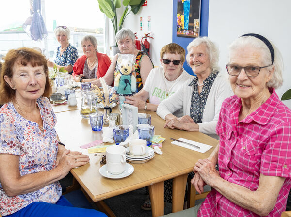Mary Buckley and Friends, at the Tramore Hospice Support coffee morning held at One The Waterfront. Mary Buckley and Friends, at the Tramore Hospice Support coffee morning held at One The Waterfront.