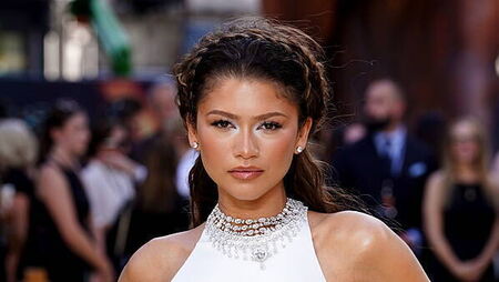 Zendaya wears shimmering white outfit at The Odyssey premiere