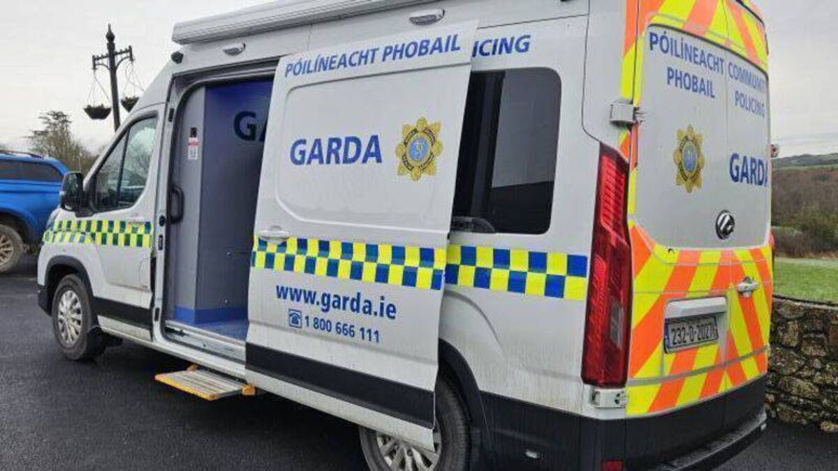 The garda community van out and about this week in Waterford