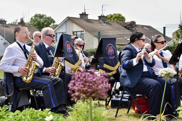 Members of the Barrack Street Concert Band serenading locals at the allotments opening. Members of the Barrack Street Concert Band serenading locals at the allotments opening.