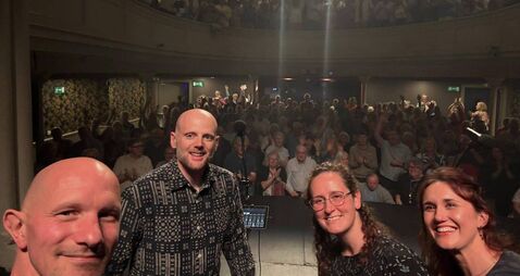 View from the Green Room: Superb Simon & Garfunkel Tribute concert at the Theatre Royal