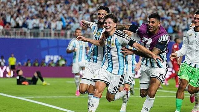 Argentina book England showdown by overcoming mighty challenge from Switzerland