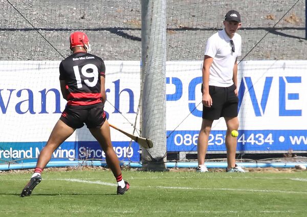 Ballygunner's Conor Tobin scores the only goal of the game in the first half against De La Salle. Photo: Noel Browne Ballygunner's Conor Tobin scores the only goal of the game in the first half against De La Salle. Photo: Noel Browne