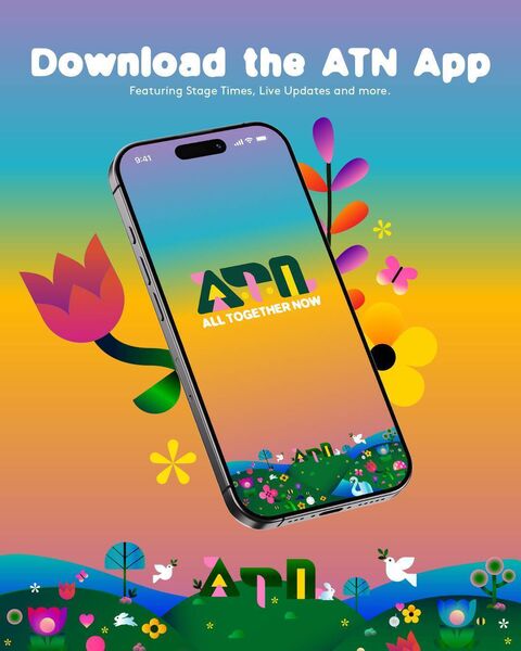 The official All Together Now app has gone live ahead of the festival this August Bank Holiday weekend The official All Together Now app has gone live ahead of the festival this August Bank Holiday weekend