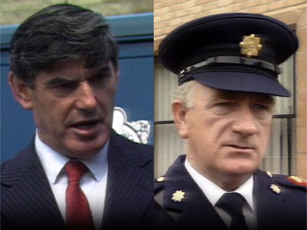 Senior Garda members Sean Cashman and PJ Hayes Senior Garda members Sean Cashman and PJ Hayes