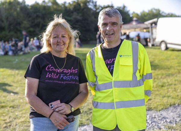 Festival organiser Bernadette Drohan and Johnny Brunnock, Trails Officer with Waterford City and County Council, pictured at the festival. Festival organiser Bernadette Drohan and Johnny Brunnock, Trails Officer with Waterford City and County Council, pictured at the festival.