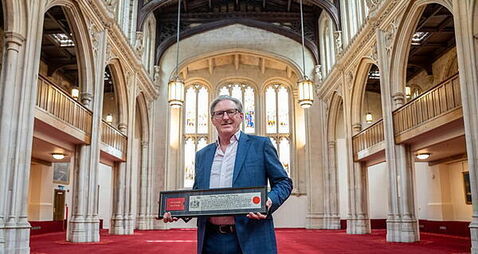 Adrian Dunbar: Receiving Freedom of the City of London is ‘full circle’ moment