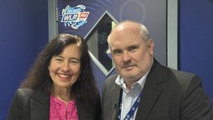 <p>Gaeilge sa Ghalltacht a Dó interviewer Catherine Foley with guest Fiachra Ó Céilleachair at the WLR FM studios</p> <p>Gaeilge sa Ghalltacht a Dó interviewer Catherine Foley with guest Fiachra Ó Céilleachair at the WLR FM studios</p>