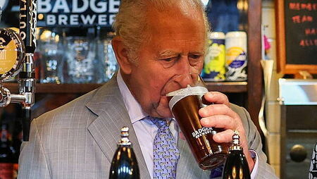 King Charles ‘drowns sorrows’ with pint and brewery tour after England World Cup heartbreak