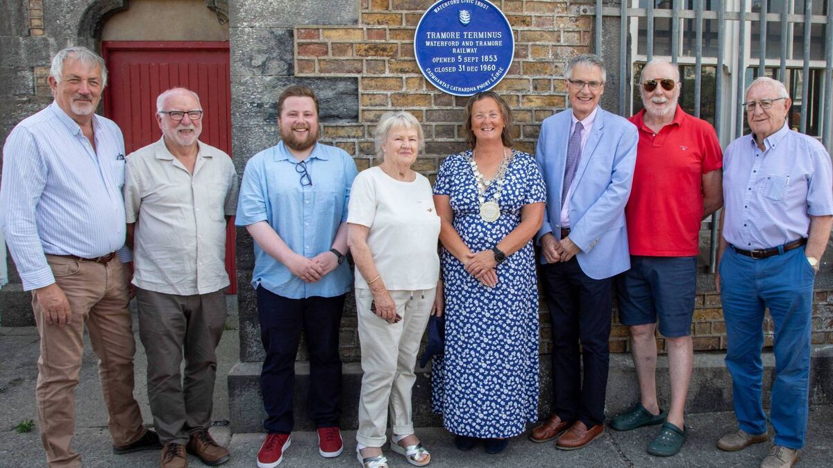 Over a century of local history celebrated with heritage blue plaque in Tramore in County Waterford