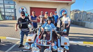 <p>The bgathering raised over €5,000 for 'blood bikes'. Photo: Frankie McEvoy</p> <p>The bgathering raised over €5,000 for 'blood bikes'. Photo: Frankie McEvoy</p>