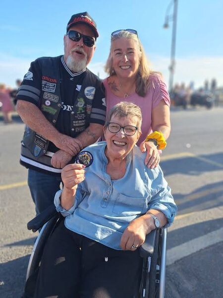 Ann Van Hemelendonck was diagnosed with MS over 35 years ago. Photo: Frankie McEvoy. Ann Van Hemelendonck was diagnosed with MS over 35 years ago. Photo: Frankie McEvoy.