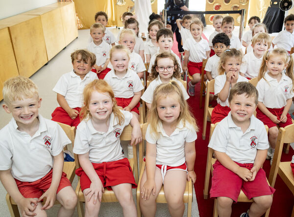 Pupils at Park Montessori School ready for their annual end of term Art Exhibition in aid of Scene and Heard Productions. All Photos: Joe Evans Pupils at Park Montessori School ready for their annual end of term Art Exhibition in aid of Scene and Heard Productions. All Photos: Joe Evans