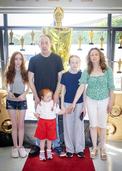 Marlyn and family pictured at Park Montessori School for the children's annual end of term Art Exhibition. Marlyn and family pictured at Park Montessori School for the children's annual end of term Art Exhibition.