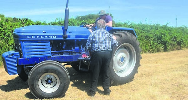 Pictured at the annual Kilmeaden Tractor Run. Pic: Michael Faulkner