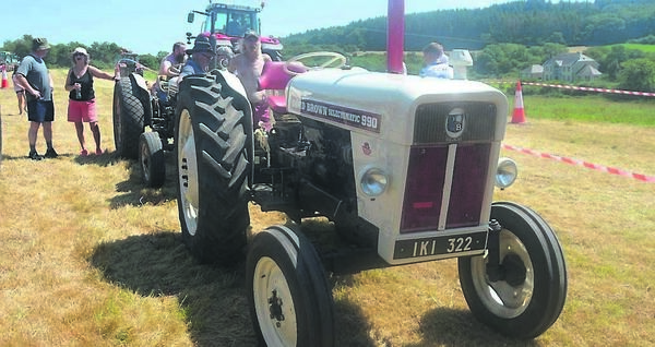 Pictured at the annual Kilmeaden Tractor Run. Pic: Michael Faulkner