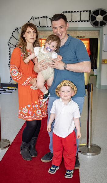 Harley and family, pictured at Park Montessori School. Harley and family, pictured at Park Montessori School.