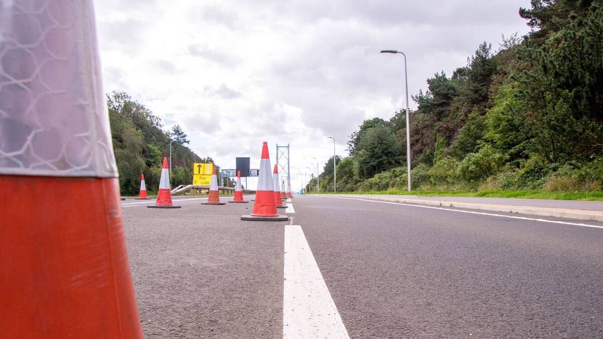 Emergency services at the scene of road traffic collision in Waterford City