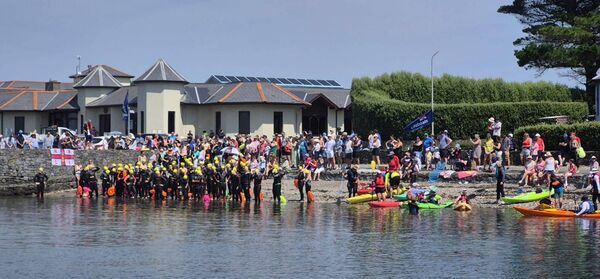 The annual RNLI Helvic swim was a great success this year. Pic: RNLI Helvic The annual RNLI Helvic swim was a great success this year. Pic: RNLI Helvic