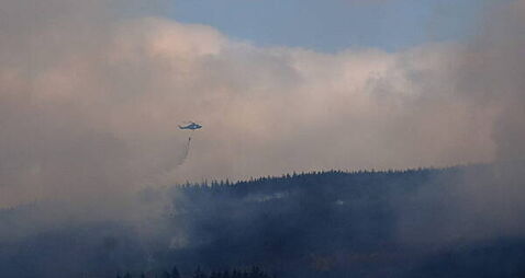 Slievenamon wildfires enter into fifth day as two aerial support units in use Slievenamon wildfires enter into fifth day as two aerial support units in use