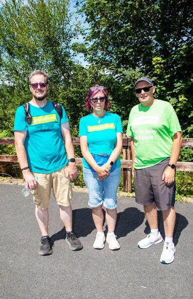 Taking part were Jonathan Neville, Ann Barron and Martin Veale. Photo: John Power Taking part were Jonathan Neville, Ann Barron and Martin Veale. Photo: John Power