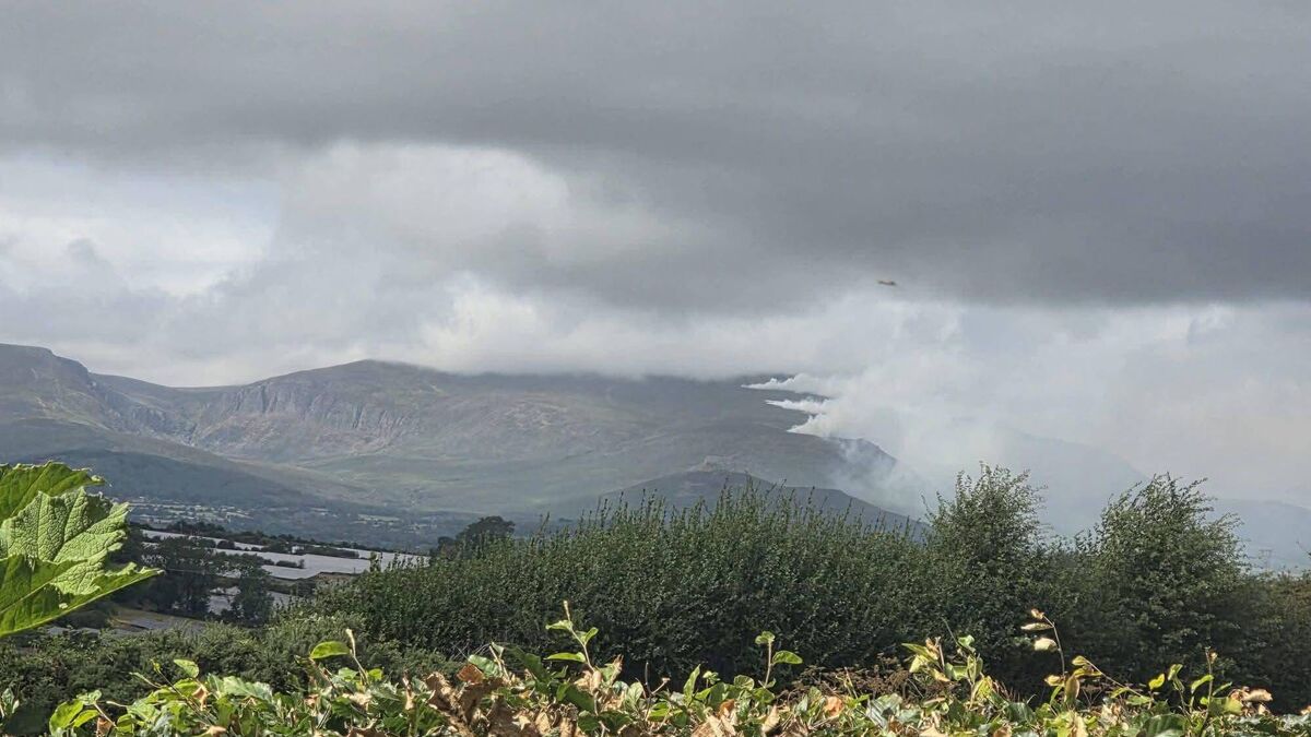 Reports of fire on the Comeragh Mountains