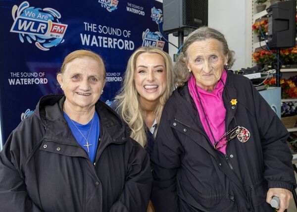 Maria Westwood, Gemma Delaney and Angela Westwood, at the re-opening of Guineys. Photo: Joe Evans