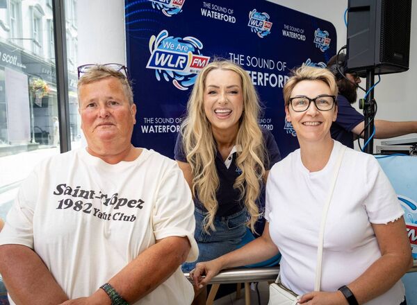 Sylvia sarsfield, Gemm Delaney and Lynn Dooley, at the re-opening of Guineys. Photo: Joe Evans