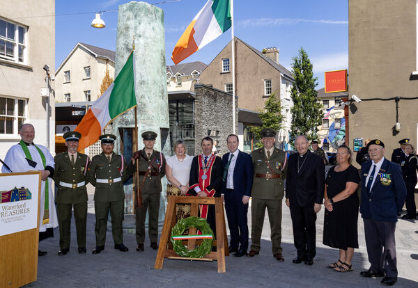  Pictured at the Waterford National Day 0f Commemoration. Photo: Joe Evans