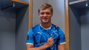 <p>New Waterford FC signing Joe Ashton. Photo: Double L Media</p>