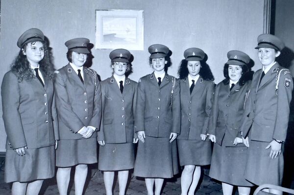 Senior girl members of the Order of Malta, at their 1991 annual general meeting held in the Tower Hotel, were, Rosalind Threadgold, Bernadette Hogan, Eimear Freyne, Nimah McGrath, Catherine Condon, Sandra Grant and Jennifer McGrath.