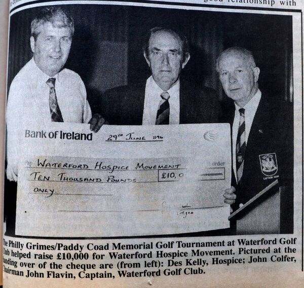Waterford News &amp; Star photographer, Joe Evans, goes through the newspaper archives for old headlines and images from the past.