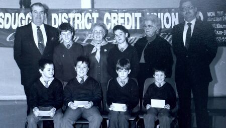 From the Archive: Lisduggan Credit Union School Poster competition winners, senior girl members of the Order of Malta, from '91, and more