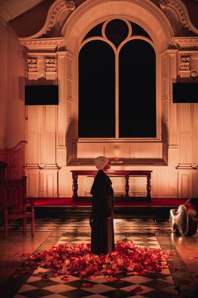 Ksenia Parkhatskaya, performing as part of a showcase of new work at Imagine Arts Festival 2025. Photo by Sinéad Dunphy Ksenia Parkhatskaya, performing as part of a showcase of new work at Imagine Arts Festival 2025. Photo by Sinéad Dunphy